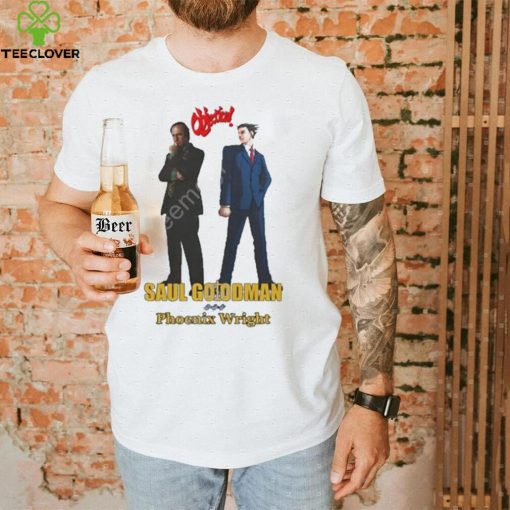 Saul Goodman Phoenix Wright Objection Shirt