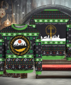 Sauron Eye Lord of the Rings Ugly Christmas Sweater