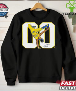 Savannah Bananas Coach Maceo Harrison 00 signature shirt 1 Savannah Bananas Coach Maceo Harrison 00 signature shirt