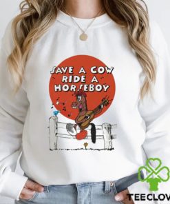 Save A Cow Ride A Horseboy T Shirt