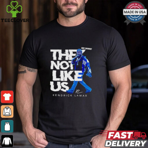 Say Drake they not like us Kendrick Lamar shirt