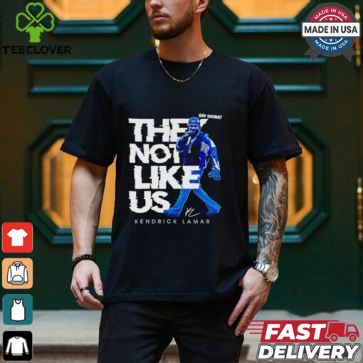 Say Drake they not like us Kendrick Lamar shirt