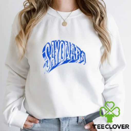 Sayonara Metallic Logo Shirt