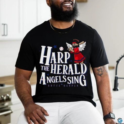 Bryce Harper Harp The Herald Angels Sing Christmas Shirt