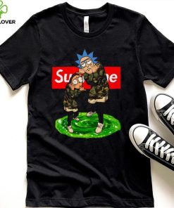 Supreme rick and morty shirt