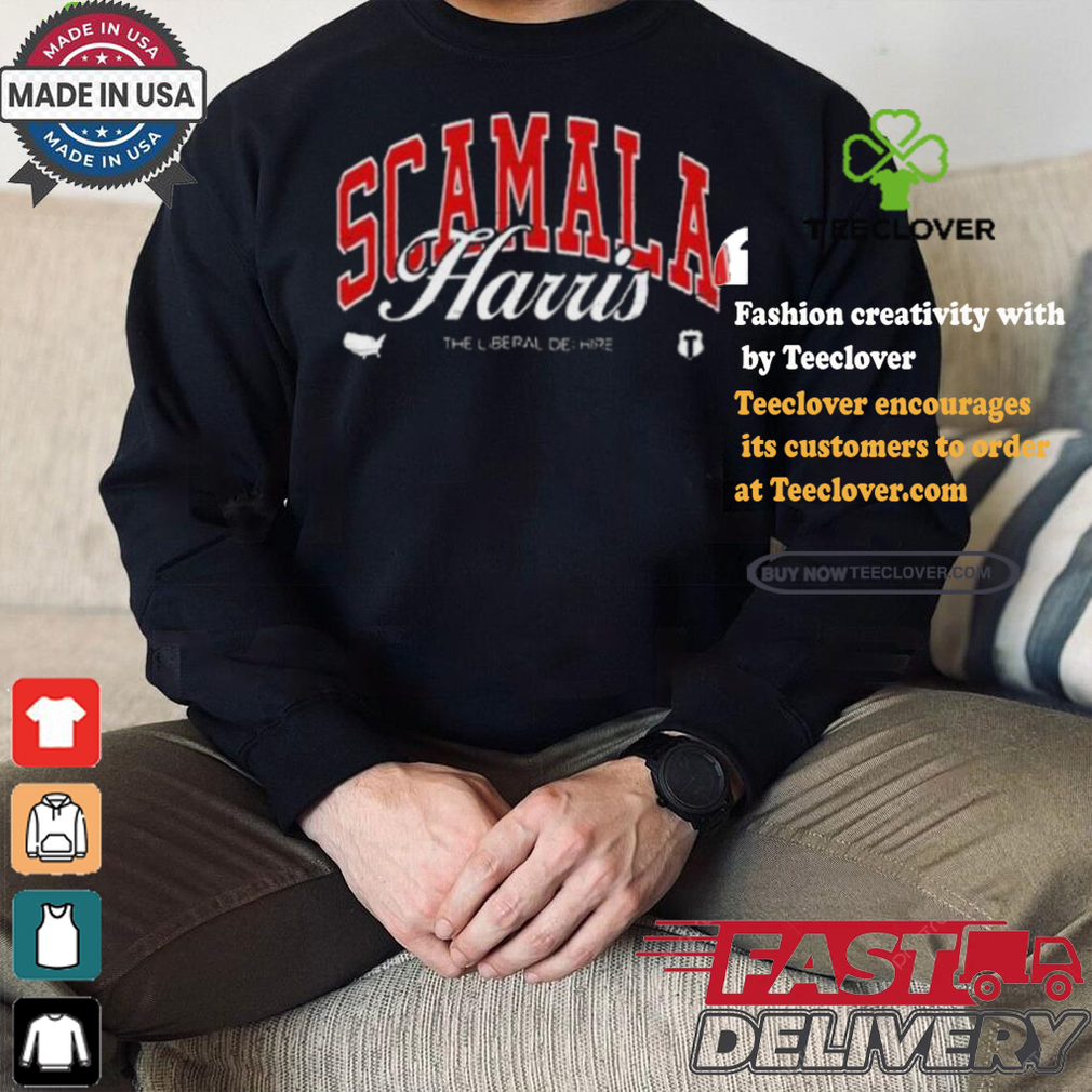 Scamala Harris The Liberal Dei Hire T shirt Scamala Harris The Liberal Dei Hire T shirt