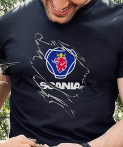 Scania logo new look in 2024 shirt