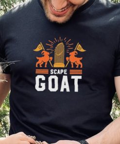 Scape GOAT Houston Astros 2022 World Series Champions Shirt