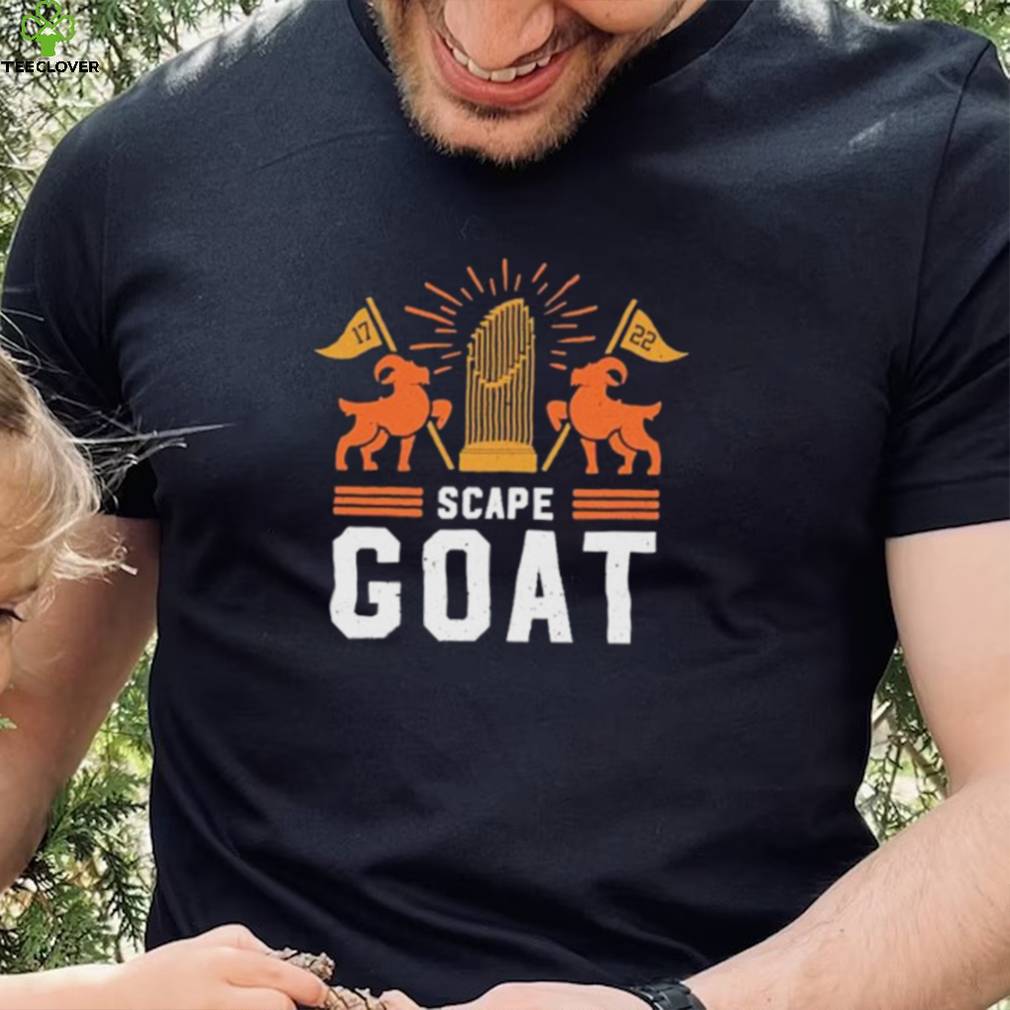 Scape GOAT Houston Astros 2022 World Series Champions Shirt Scape GOAT Houston Astros 2022 World Series Champions Shirt