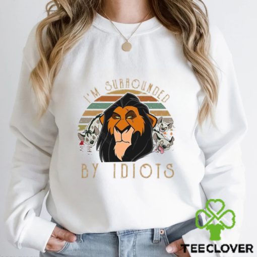 Scar Surrounded by Idiots Lion King Vintage Shirt Great Gift Ideas
