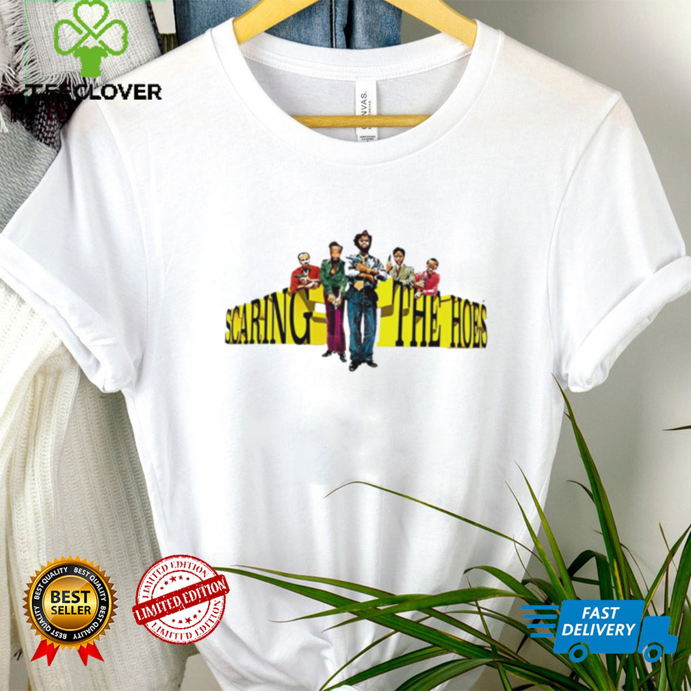 Scaring the Hoes featuring Starring characters shirt Scaring the Hoes featuring Starring characters shirt