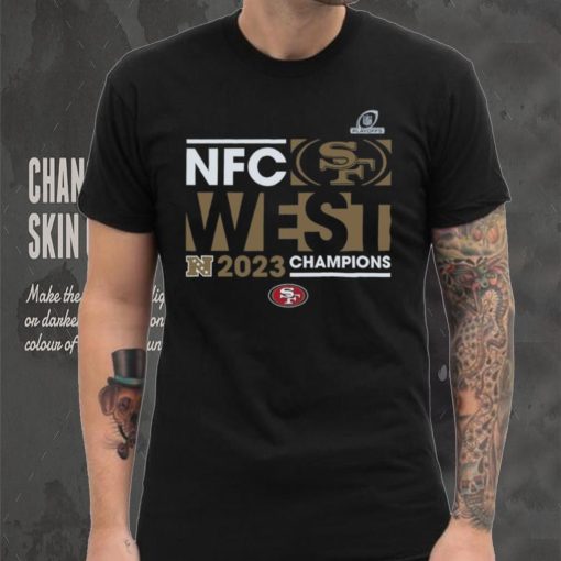 Scarlet San Francisco 49ers 2023 NFC West Division Champions Big & Tall Conquer T Shirt