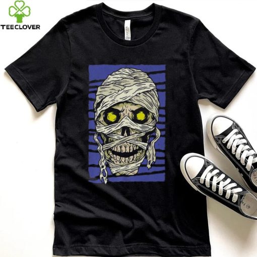 Scary Mummy Skeleton Halloween Shirt