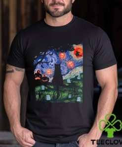 Scary Night Cat Classic T Shirt 3 Scary Night Cat Classic T Shirt