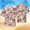 Schlitz Beer Flower Pattern Hawaiian Shirt