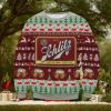New Orleans Saints Christmas Ball Snowfalke Pattern Knitted Sweater