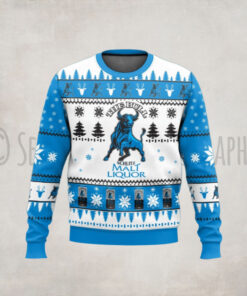 Schlitz Malt Liquor Ugly Christmas Sweater