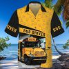 School Bus Back To Summer Hawaiian Shirt