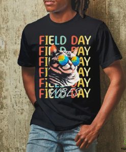 School Field Day Vibes Summer 2024 Cat Teachers Shirt