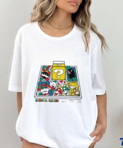 School Lunch Mario Bros game shirt 2 School Lunch Mario Bros game shirt
