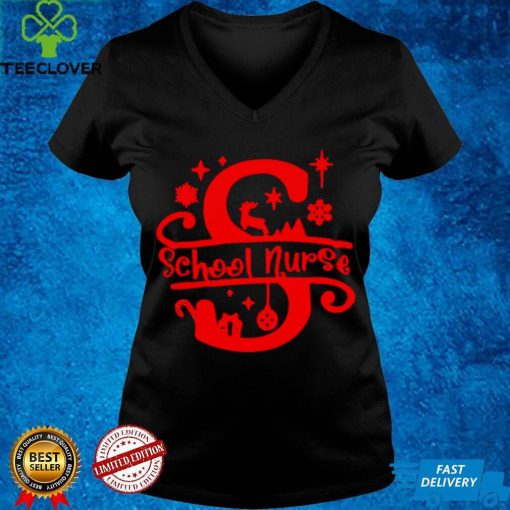 School Nurse Alphabet Teacher Squad Christmas Sweater Shirt