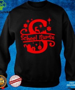 School Nurse Alphabet Teacher Squad Christmas Sweater Shirt