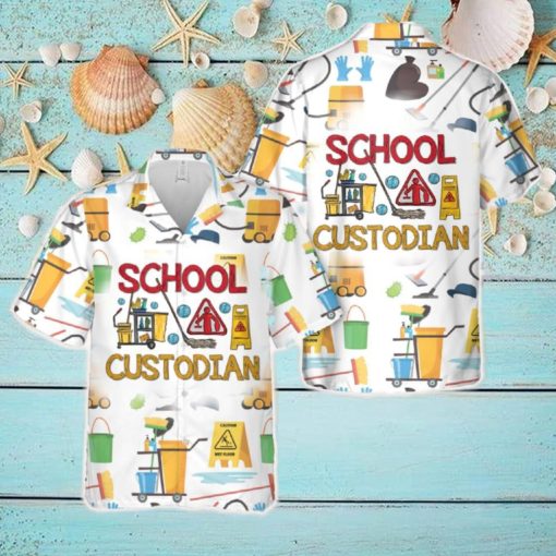 School custodian Hawaiian Shirt