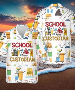 School custodian Hawaiian Shirt