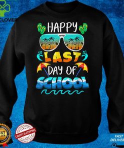Schools Out For Summer Sunglasses Beach Last Day Of School T Shirt
