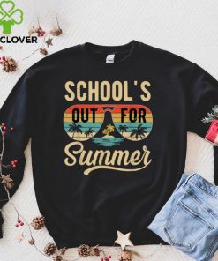 Schools Out For Summer Teacher Sunglasses Last Day Of School T Shirt