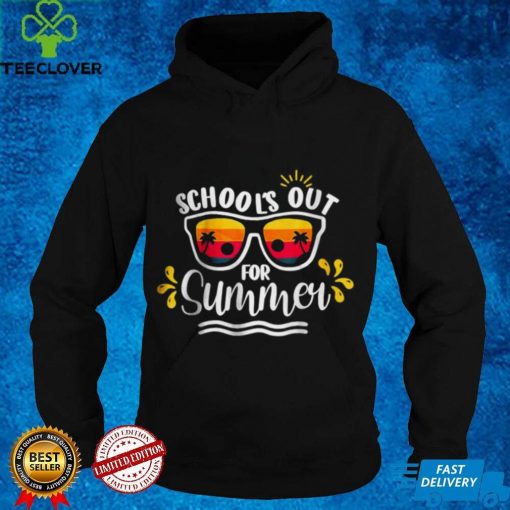 Schools Out For Summer Vintage Sunglasses For Teacher T Shirt