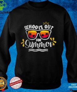 Schools Out For Summer Vintage Sunglasses For Teacher T Shirt