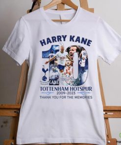 Harry Kane Tottenham Hotspur 2009 – 2023 Thank You For The Memories T Shirt 1 Harry Kane Tottenham Hotspur 2009 – 2023 Thank You For The Memories T Shirt