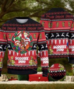 Scooby Doo And Friends Happy Xmas 2023 Ugly Christmas Sweater