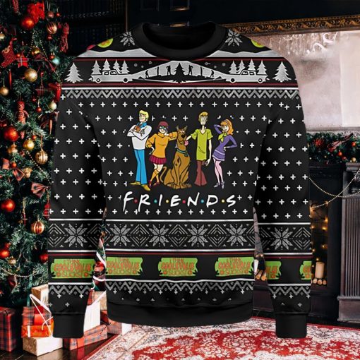 Scooby Doo Friends Tv Show Ugly Christmas Sweater Sweatshirt