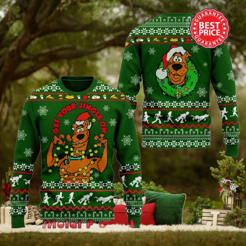 Scooby Doo Get Your Jingle On Ugly Christmas Sweater Scooby Doo Get Your Jingle On Ugly Christmas Sweater