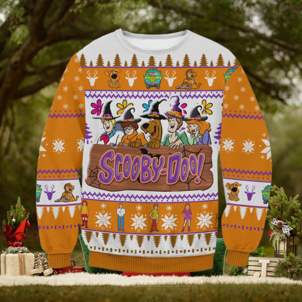 Scooby Doo Halloween Ugly Sweater Scooby Doo Halloween Ugly Sweater