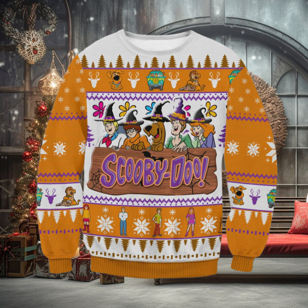Scooby Doo Halloween Ugly Sweater Scooby Doo Halloween Ugly Sweater