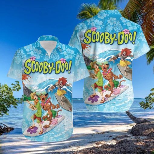 Scooby Doo Hawaiian Shirt, Scooby Doo And Shaggy Rogers Summer Vacation Shirt