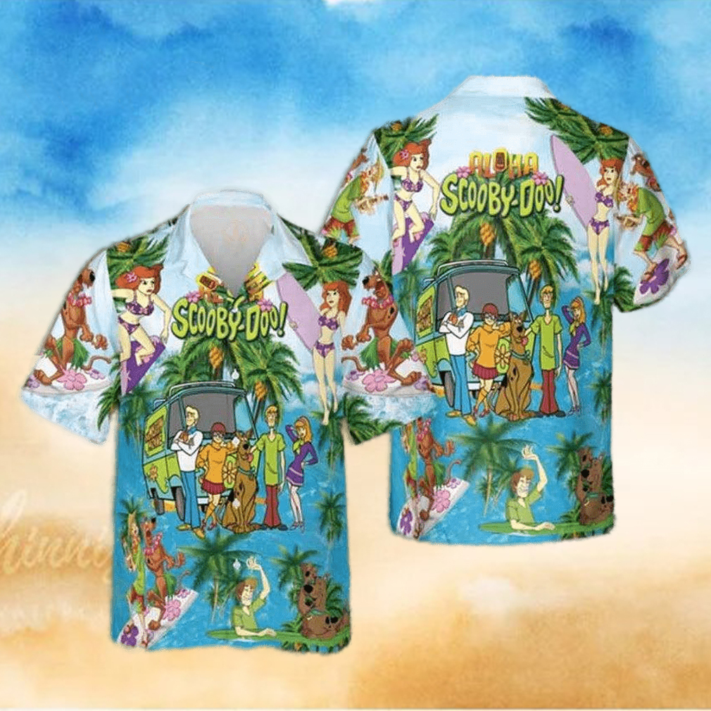 Scooby Doo On Vacation hawaiian shirt Scooby Doo On Vacation hawaiian shirt