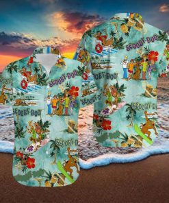 Scooby Doo Tropical Hawaiian Shirt Aloha Shirt