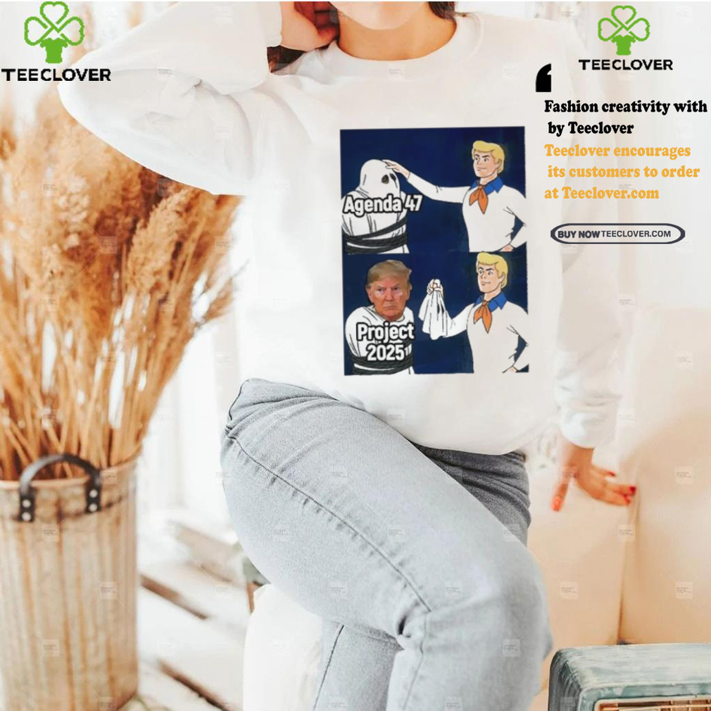 Scooby doo mask reveal Trump agenda 47 is project 2025 shirt Scooby doo mask reveal Trump agenda 47 is project 2025 shirt