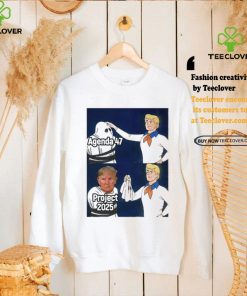 Scooby doo mask reveal Trump agenda 47 is project 2025 shirt