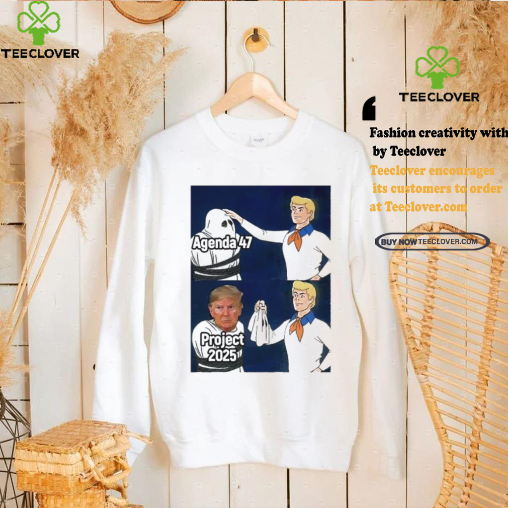 Scooby doo mask reveal Trump agenda 47 is project 2025 shirt Scooby doo mask reveal Trump agenda 47 is project 2025 shirt