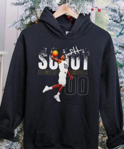 Scoot Henderson professional basketball player Portland Trail Blazers number 00 signature shirt 6 Scoot Henderson professional basketball player Portland Trail Blazers number 00 signature shirt