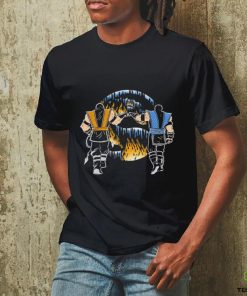 Scorpion and Sub Zero Mortal Kombat Mortal Fist Bump game shirt