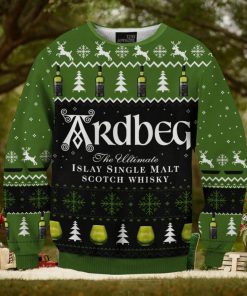 Scotch Ardbeg 3D Printed Christmas Sweater