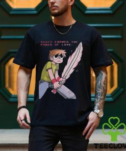 Scott Earned The Power Of Love Scott Pilgrim vs The World Takes Off Anime Netflix Series T Shirt