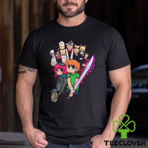 Scott Pilgrim vs The World Takes Off Netflix Anime T Shirt