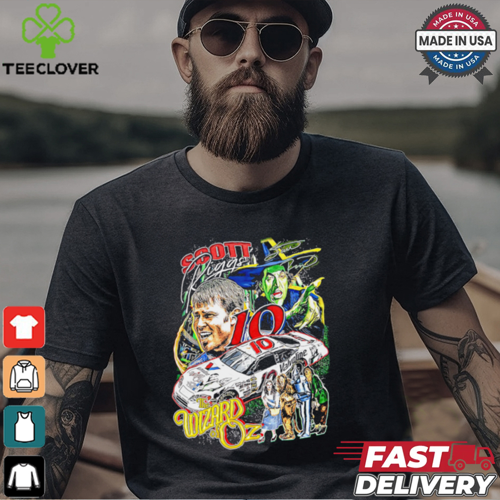 Scott Riggs signature The Wizard of Oz graphic retro shirt Scott Riggs signature The Wizard of Oz graphic retro shirt